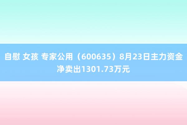 自慰 女孩 专家公用（600635）8月23日主力资金净卖出1301.73万元